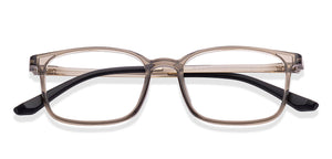 Transparent Rectangle Full Rim Unisex Eyeglasses by Lenskart Air Online-219878