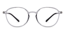 Load image into Gallery viewer, Grey Round Full Rim Unisex Eyeglasses by Lenskart Air-219871