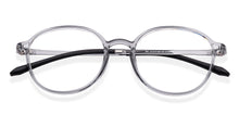 Load image into Gallery viewer, Grey Round Full Rim Unisex Eyeglasses by Lenskart Air-219871