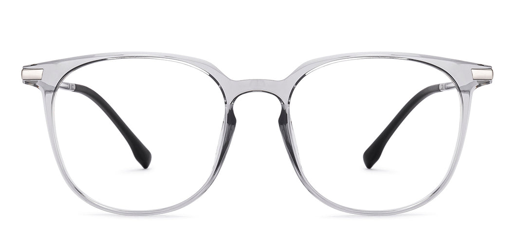 Grey Square Full Rim Unisex Eyeglasses by Lenskart Air-219036