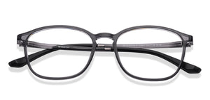 Transparent Square Full Rim Unisex Eyeglasses by Lenskart Air Online-219047