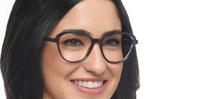 Grey Cat Eye Full Rim Women Eyeglasses by Vincent Chase Online-210556