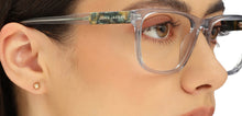 Load image into Gallery viewer, Grey Rectangle Full Rim Unisex Eyeglasses by John Jacobs-216860