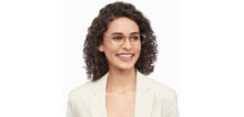 Load image into Gallery viewer, Transparent Rectangle Full Rim Unisex Eyeglasses by Lenskart READERS-209196