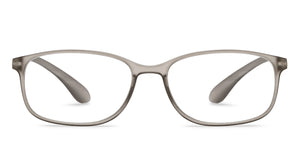 Transparent Rectangle Full Rim Unisex Eyeglasses by Lenskart READERS-209195