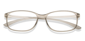 Transparent Rectangle Full Rim Unisex Eyeglasses by Lenskart READERS-209195