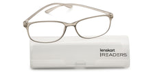 Load image into Gallery viewer, Transparent Rectangle Full Rim Unisex Eyeglasses by Lenskart READERS-209195