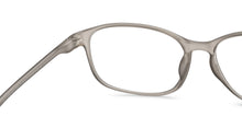 Load image into Gallery viewer, Transparent Rectangle Full Rim Unisex Eyeglasses by Lenskart READERS-209196