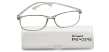 Load image into Gallery viewer, Transparent Rectangle Full Rim Unisex Eyeglasses by Lenskart READERS-209196