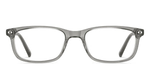 Grey Rectangle Full Rim Unisex Eyeglasses by Vincent Chase-215768