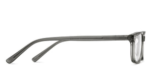 Grey Rectangle Full Rim Unisex Eyeglasses by Vincent Chase-215768