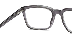 Grey Square Full Rim Unisex Eyeglasses by Lenskart Air Online-204188