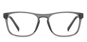 Grey Square Full Rim Unisex Eyeglasses by Lenskart Air Online-204193