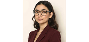 Transparent Wayfarer Full Rim Unisex Eyeglasses by John Jacobs-213684