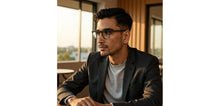 Load image into Gallery viewer, Transparent Wayfarer Full Rim Unisex Eyeglasses by John Jacobs-213684