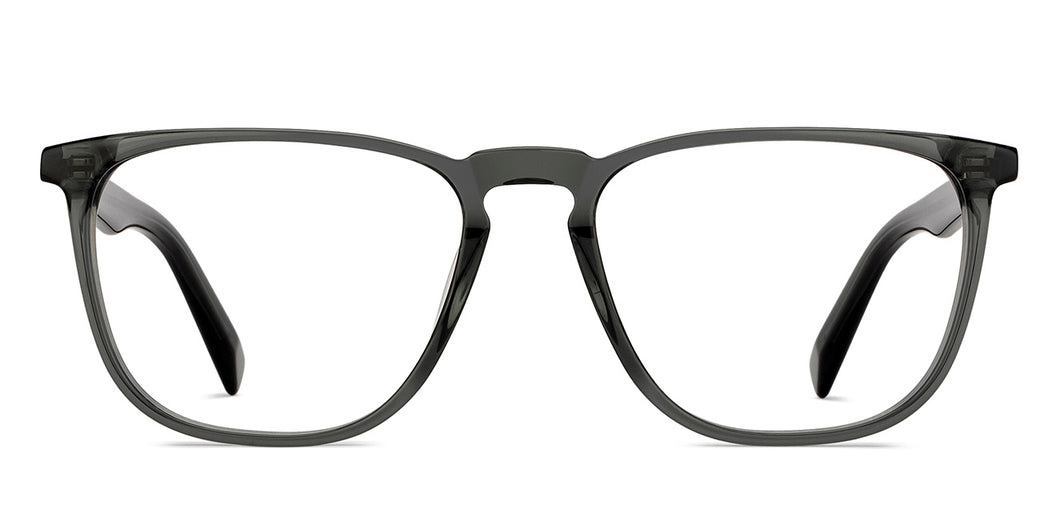 Transparent Wayfarer Full Rim Unisex Eyeglasses by John Jacobs-213684