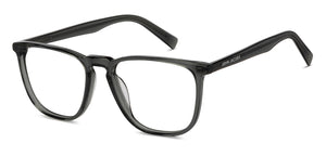 Transparent Wayfarer Full Rim Unisex Eyeglasses by John Jacobs-213684
