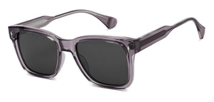 Grey Wayfarer Full Rim Unisex Sunglasses by Vincent Chase Polarized-215964