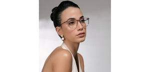 Transparent Rectangle Full Rim Unisex Eyeglasses by Vincent Chase-224423