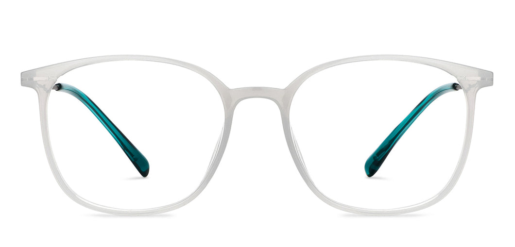 Grey Square Full Rim Unisex Eyeglasses by Lenskart Air Online-201331