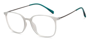 Grey Square Full Rim Unisex Eyeglasses by Lenskart Air Online-201331