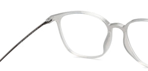 Grey Square Full Rim Unisex Eyeglasses by Lenskart Air Online-201331