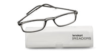 Load image into Gallery viewer, Grey Rectangle Full Rim Unisex Eyeglasses by Lenskart READERS-209200