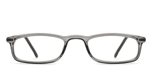 Grey Rectangle Full Rim Unisex Eyeglasses by Lenskart READERS-209201