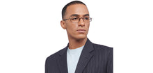 Load image into Gallery viewer, Grey Rectangle Full Rim Unisex Eyeglasses by Lenskart READERS-209200