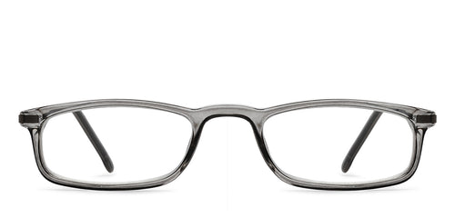 Grey Rectangle Full Rim Unisex Eyeglasses by Lenskart READERS-209202