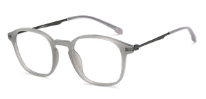 Milky White Round Full Rim Unisex Eyeglasses by Lenskart Air Online-206044