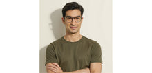 Load image into Gallery viewer, Transparent Rectangle Full Rim Unisex Eyeglasses by Lenskart Air-215409
