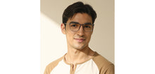 Load image into Gallery viewer, Transparent Rectangle Full Rim Unisex Eyeglasses by Lenskart Air-215409