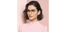 Load image into Gallery viewer, Transparent Rectangle Full Rim Unisex Eyeglasses by Lenskart Air-215409