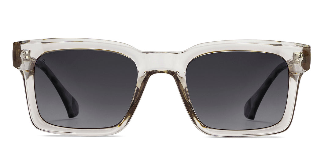 Grey Wayfarer Full Rim Unisex Sunglasses by Vincent Chase Polarized-215966