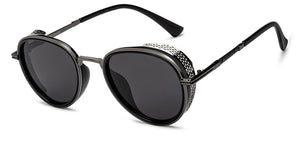 Gunmetal Aviator Full Rim Unisex Sunglasses by Vincent Chase Polarized-210408