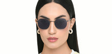Load image into Gallery viewer, Gunmetal Geometric Full Rim Unisex Sunglasses by Vincent Chase Polarized-221891