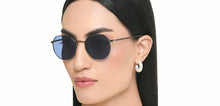 Load image into Gallery viewer, Gunmetal Geometric Full Rim Unisex Sunglasses by Vincent Chase Polarized-221891