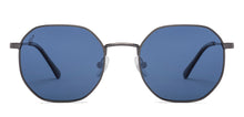 Load image into Gallery viewer, Gunmetal Geometric Full Rim Unisex Sunglasses by Vincent Chase Polarized-221891