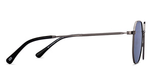 Gunmetal Geometric Full Rim Unisex Sunglasses by Vincent Chase Polarized-221891