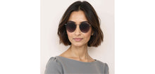 Load image into Gallery viewer, Gunmetal Geometric Full Rim Unisex Sunglasses by Vincent Chase-221941