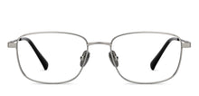 Load image into Gallery viewer, Gunmetal Rectangle Full Rim Unisex Eyeglasses by John Jacobs-209667