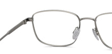 Load image into Gallery viewer, Gunmetal Rectangle Full Rim Unisex Eyeglasses by John Jacobs-209667