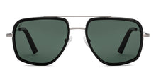 Load image into Gallery viewer, Gunmetal Rectangle Full Rim Unisex Sunglasses by Vincent Chase Online-215939