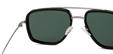 Load image into Gallery viewer, Gunmetal Rectangle Full Rim Unisex Sunglasses by Vincent Chase Online-215939