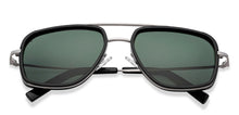 Load image into Gallery viewer, Gunmetal Rectangle Full Rim Unisex Sunglasses by Vincent Chase Online-215939