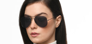Gunmetal Aviator Full Rim Unisex Sunglasses by Vincent Chase Polarized-211271