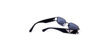 Load image into Gallery viewer, Gunmetal Rectangle Full Rim Unisex Sunglasses by Vincent Chase Online-216685