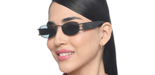 Load image into Gallery viewer, Gunmetal Rectangle/ Square Full Rim Unisex Sunglasses by Vincent Chase Polarized-216687