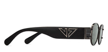 Load image into Gallery viewer, Gunmetal Rectangle/ Square Full Rim Unisex Sunglasses by Vincent Chase Polarized-216687